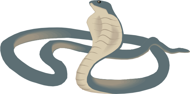 Illustratie van een cobra